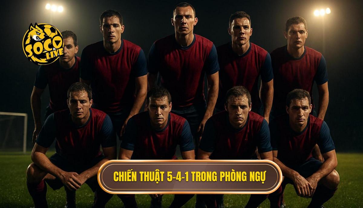 Bản Chất Và Sự Hình Thành Của Chiến Thuật 5-4-1 Phòng Ngự