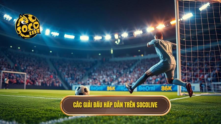 Những giải đấu hấp dẫn không thể bỏ lỡ trên Socolive