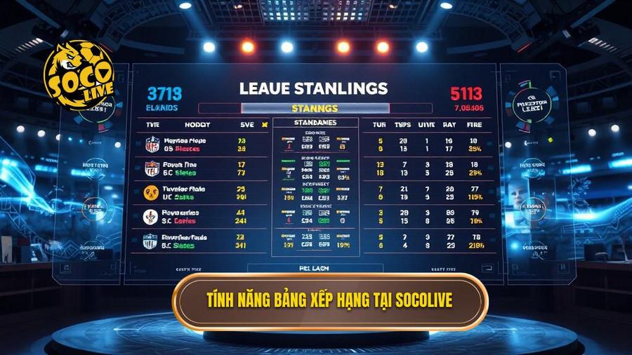 Tính năng ưu việt tại Socolive bảng xếp hạng bóng đá