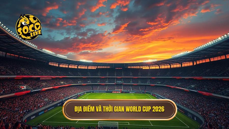 1. Địa điểm và thời gian World Cup 2026
