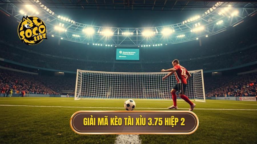 Hiểu rõ bản chất kèo tài xỉu 3.75 hiệp 2 là gì?