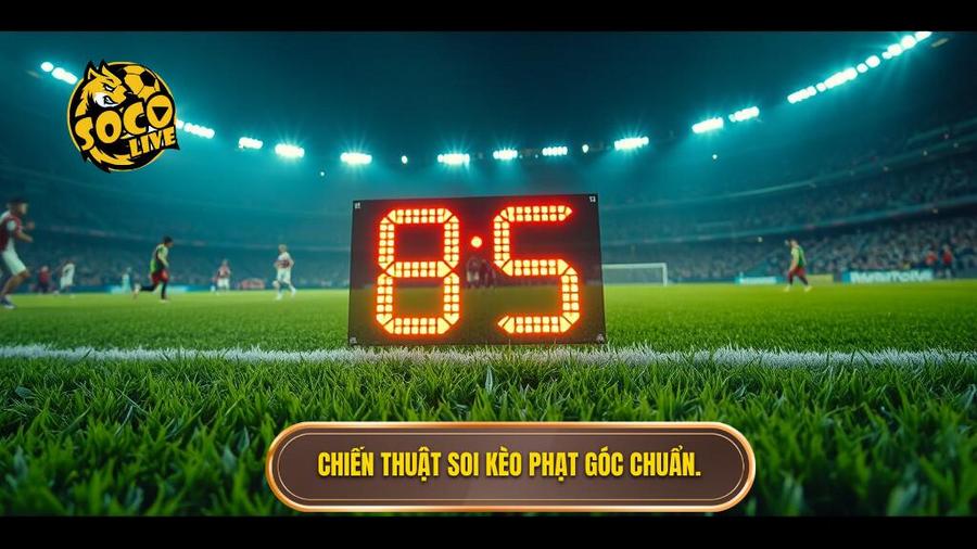 Chiến thuật soi kèo phạt góc theo thời gian trận đấu