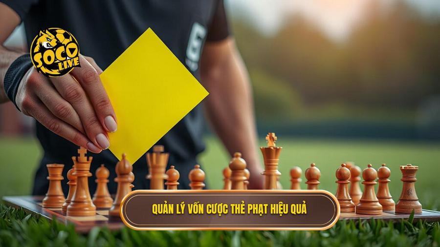 Chiến thuật quản lý vốn khi chơi kèo thẻ phạt