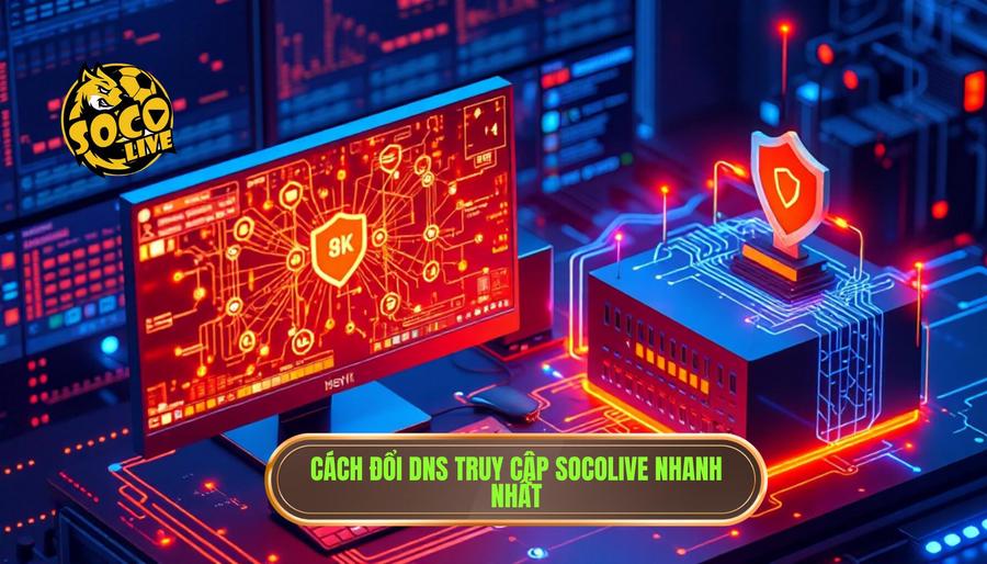 Hướng dẫn truy cập Socolive khi bị chặn bằng cách đổi DNS