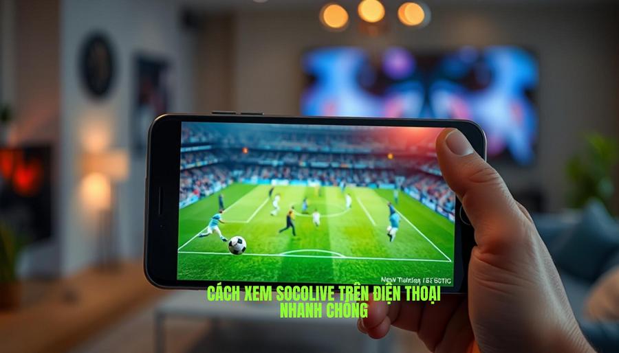 Hướng dẫn chi tiết cách xem Socolive trên điện thoại đơn giản