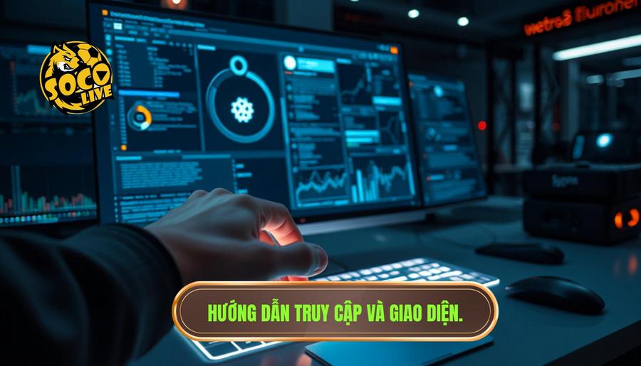 Các bước truy cập và làm quen giao diện