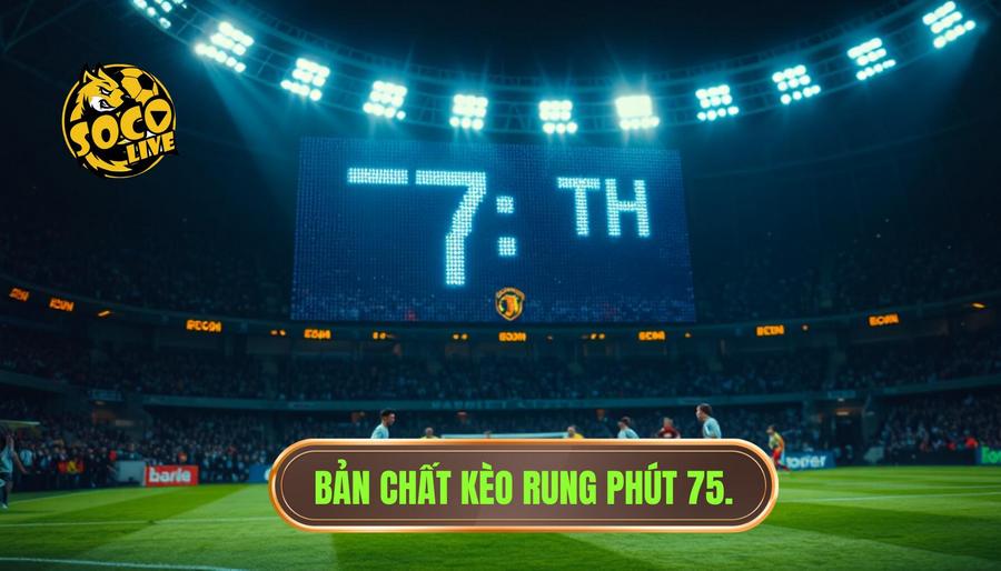 Kèo rung phút 75 có nên theo không? Phân tích chiến thuật đánh rung đỉnh cao 1 Hiểu rõ về bản chất của kèo rung phút 75