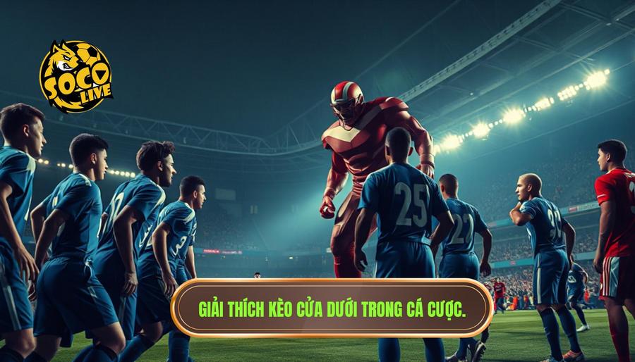 Hiểu đúng về kèo cửa dưới trong cá cược bóng đá