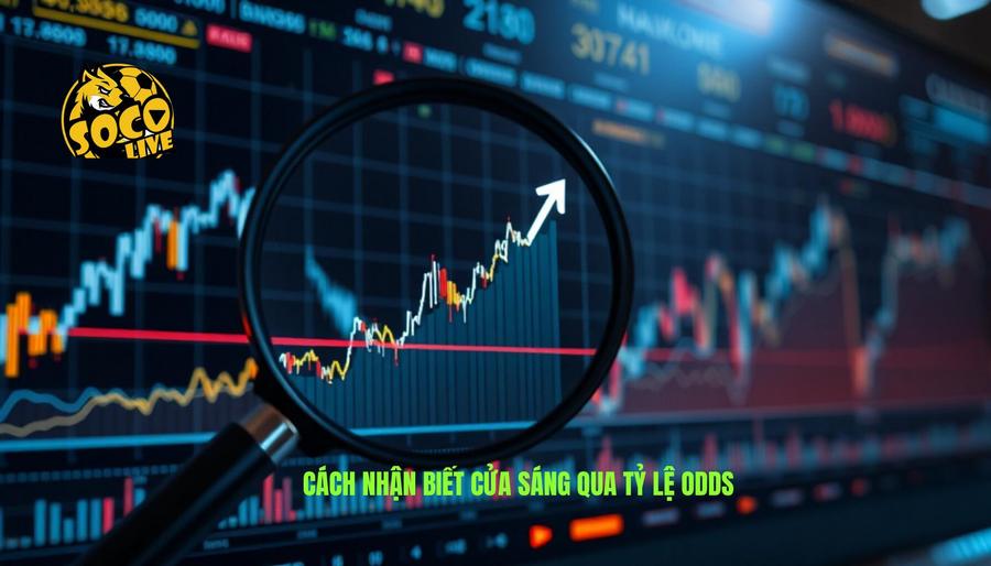 Cách nhận biết cửa sáng qua biến động tỷ lệ Odds