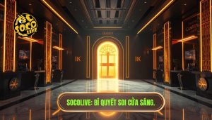 Cách nhận biết cửa sáng: Bí kíp soi kèo từ chuyên gia SOCOLIVE
